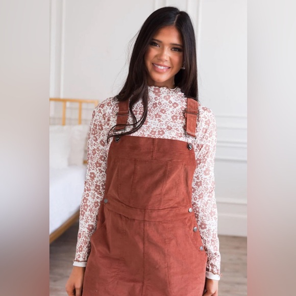 Polygram Overall Dress - Picture 3 of 5